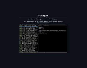 Transform Project Management with Git and AI: backlog.md