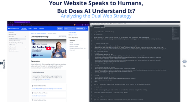 Your Website Speaks to Humans, But Does AI Understand It? A Deep Dive into the Dual Web Strategy